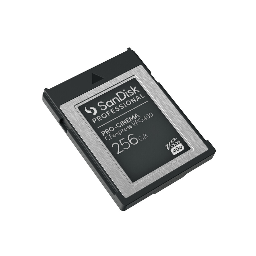 disco duro pro-cinema cfexpress vpg400 tipo b de 256 gb sandisk