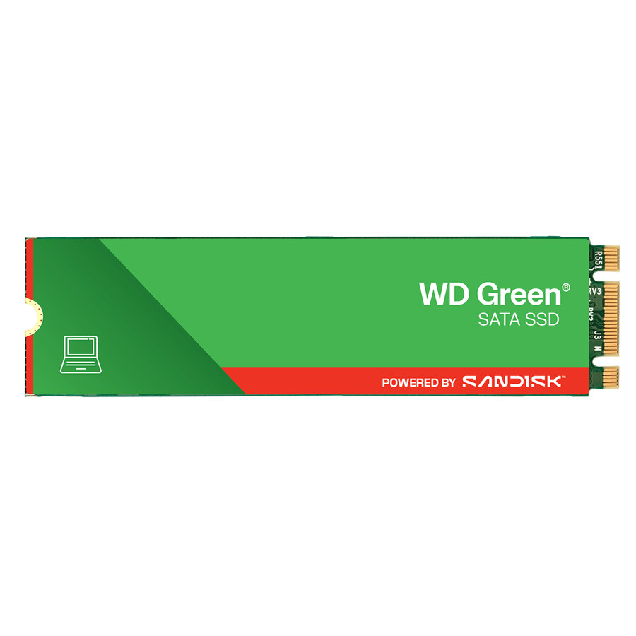 ssd sata wd green m.2 2280 de 120 gb sandisk