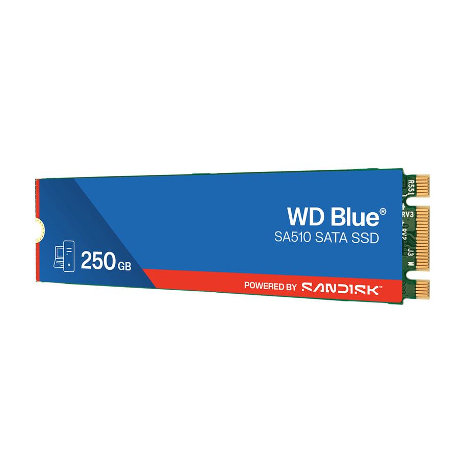 ssd sata wd blue sa510 de 250 gb m.2 2280 sandisk
