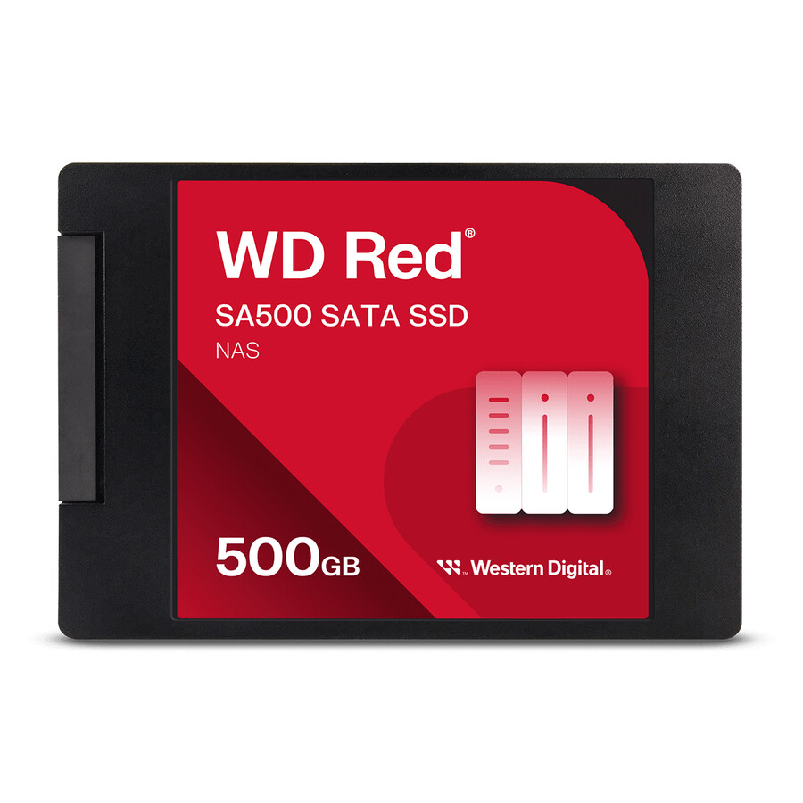 ssd sata wd red sa500 nas de 500 gb con carcasa de 257 mm sandisk