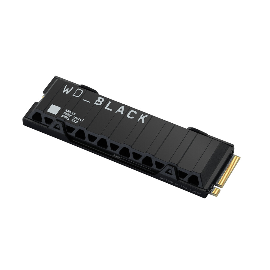 ssd wd_black sn850 nvme de 500 gb con disipador térmico sandisk