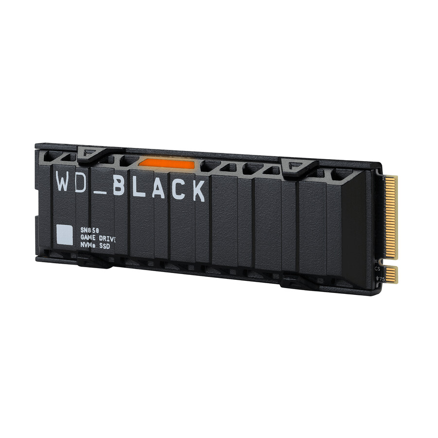 ssd wd_black sn850 nvme de 500 gb con disipador térmico sandisk