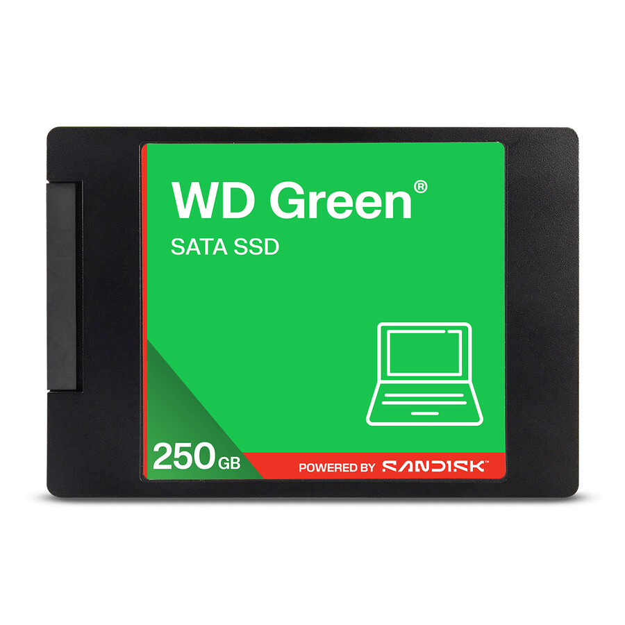 ssd sata wd green de 500 gb y 25 pulgadas 257 mm con carcasa sandisk