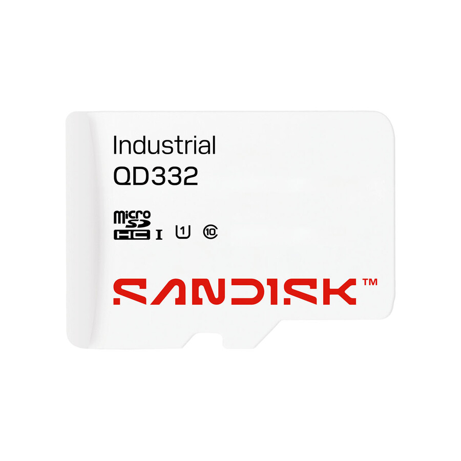 tarjeta microsd industrial 3d nand de 64 gb sandisk