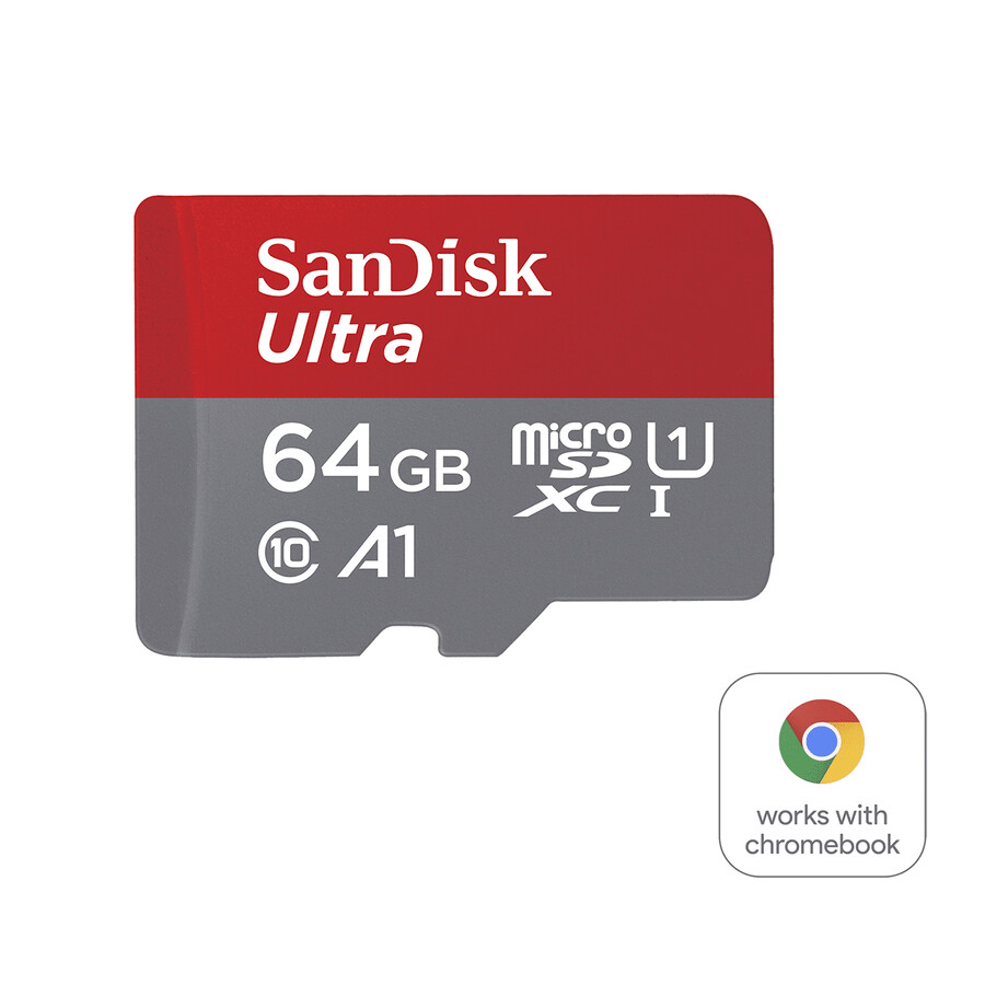 tarjeta microsd sandisk ultra de 64 gb para chromebook sandisk