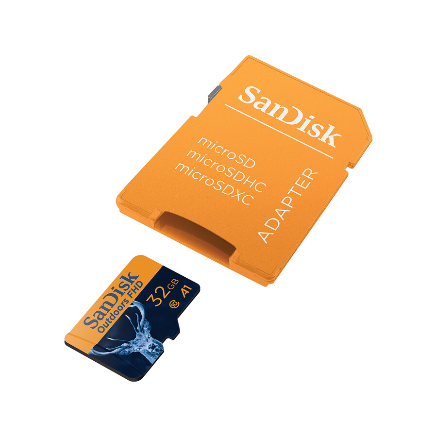 tarjeta de memoria microsdhcxc uhs-i sandisk outdoors fhd de 256 gb con adaptador sandisk
