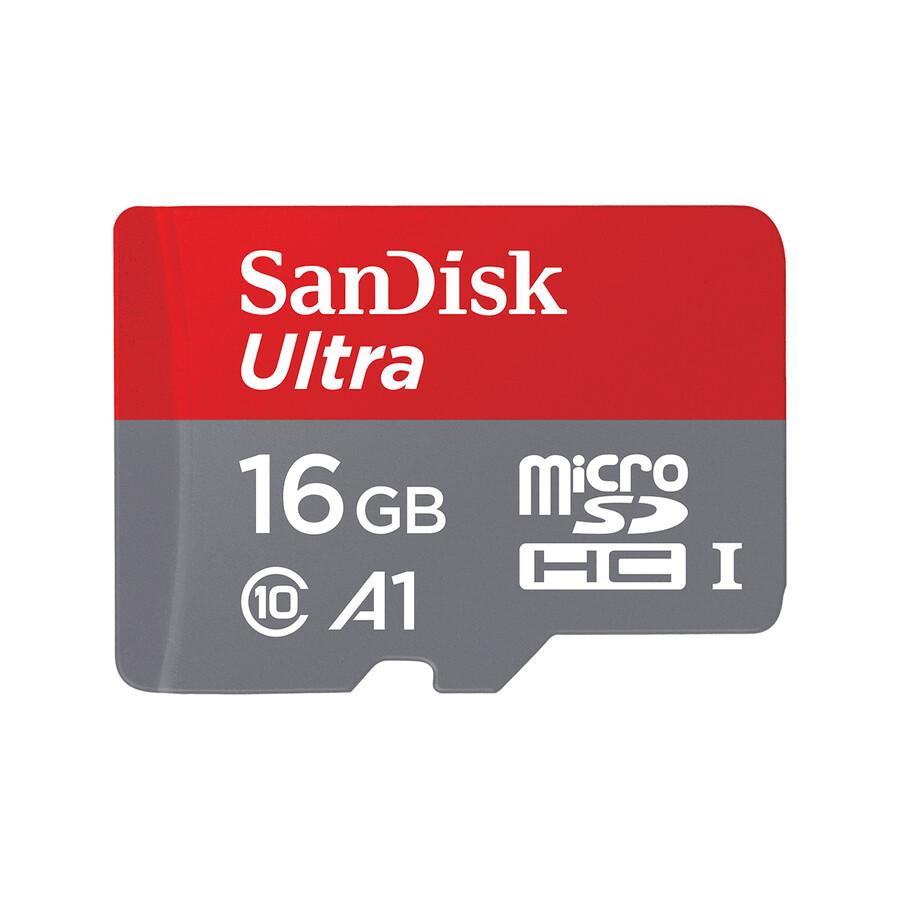 tarjeta microsd sandisk ultra de 16 gb con adaptador sd sandisk