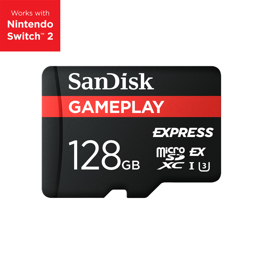 tarjeta microsd express sandisk gameplay de 256 gb sandisk