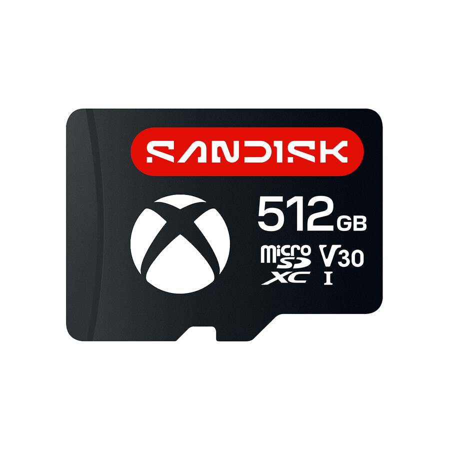 tarjeta microsd sandisk de 512 gb para rog xbox ally x sandisk