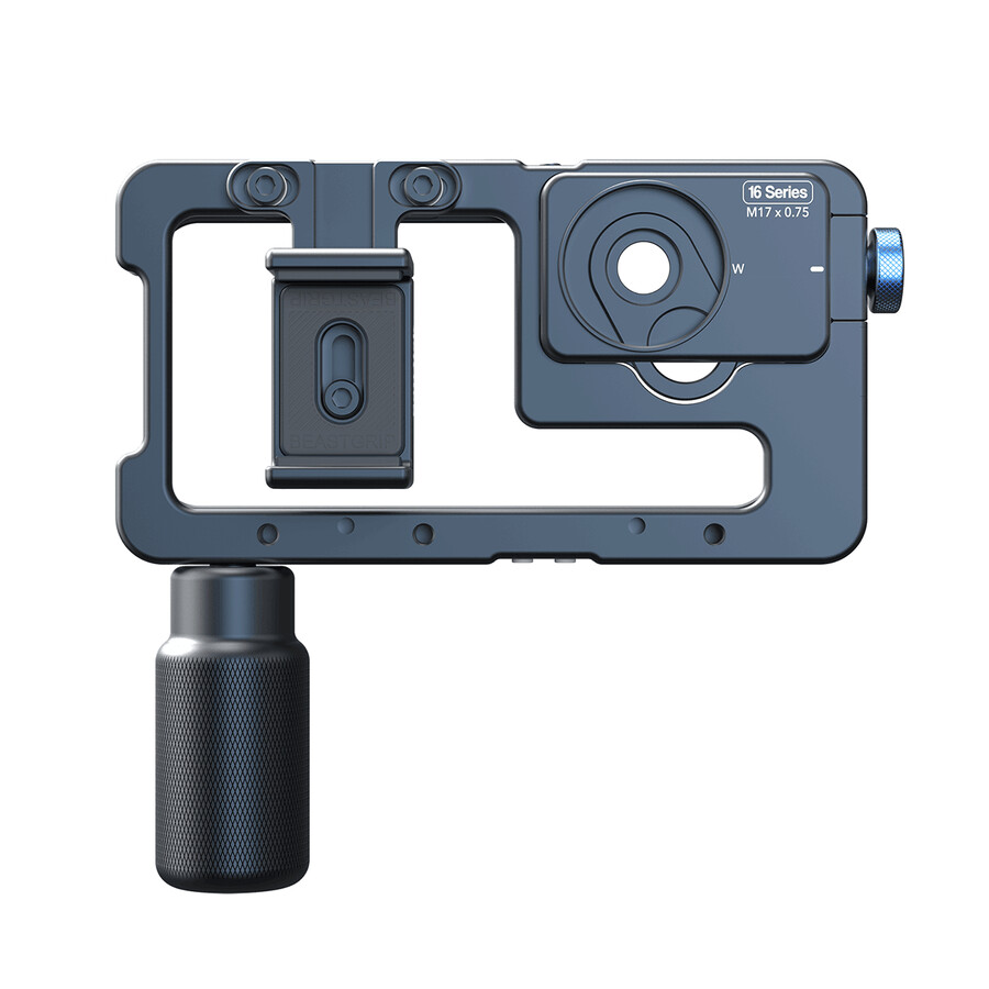 kit de creación beastgrip x sandisk beastcage para iphone 16 pro y pro max sandisk
