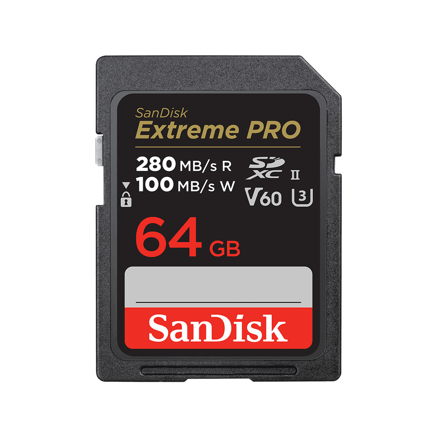 tarjeta sandisk extreme pro sdxc uhs-ii de 128 gb sandisk