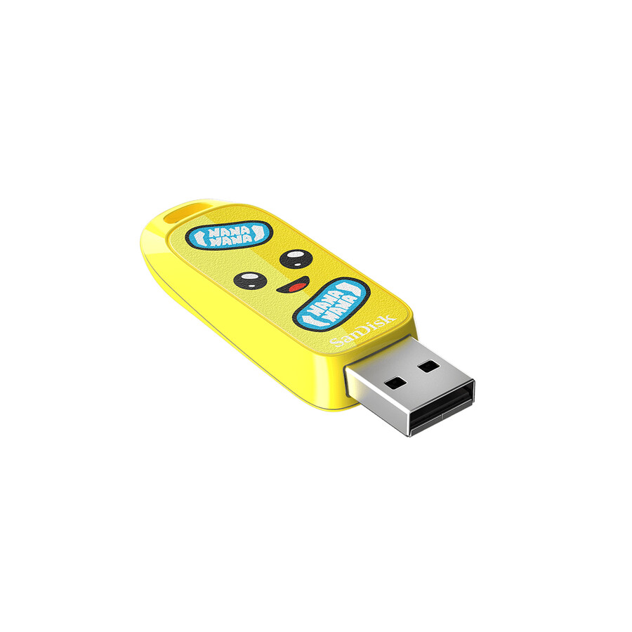 memoria usb sandisk fortnite de 128 gb edición peely sandisk