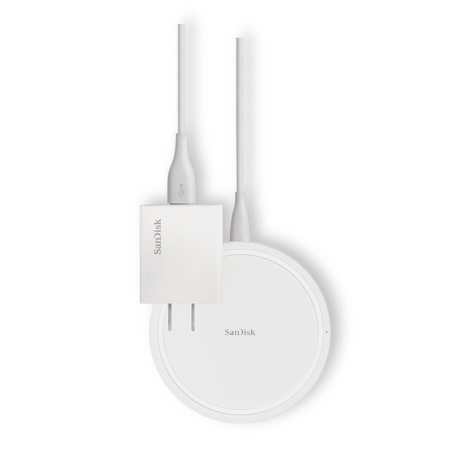 cargador inalámbrico sandisk ixpand de 15 w sandisk