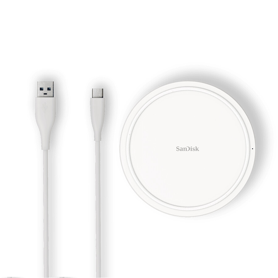 cargador inalámbrico sandisk ixpand de 15 w sin adaptador de ca sandisk